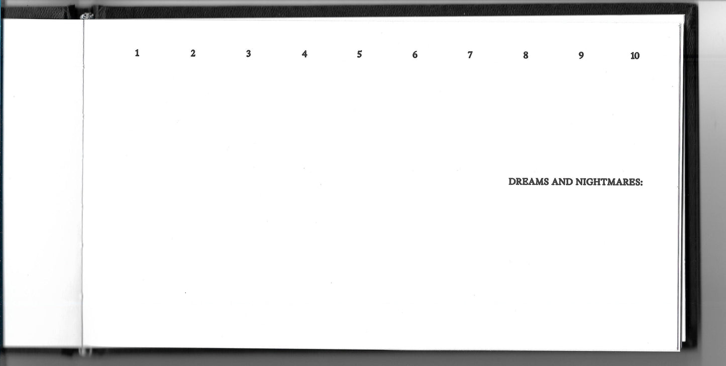 DREAMS AND NIGHTMARES: A DIARY OF THE SUBCONSCIOUS