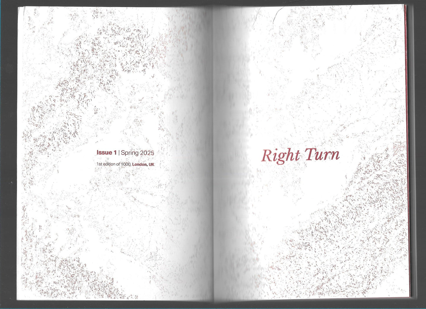 THE BREAK-DOWN. RIGHT TURN.