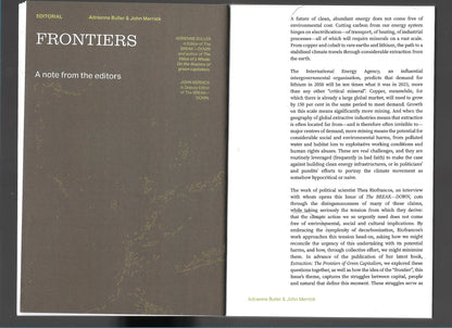 THE BREAK-DOWN. ISSUE #2: FRONTIERS.