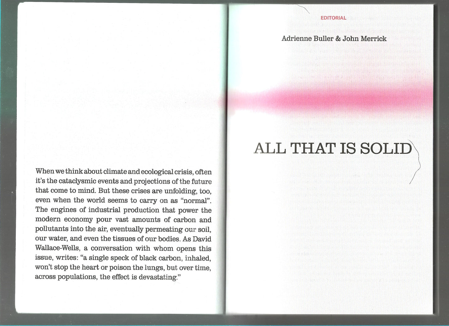 THE BREAK-DOWN. ISSUE #3: AIRBORNE.