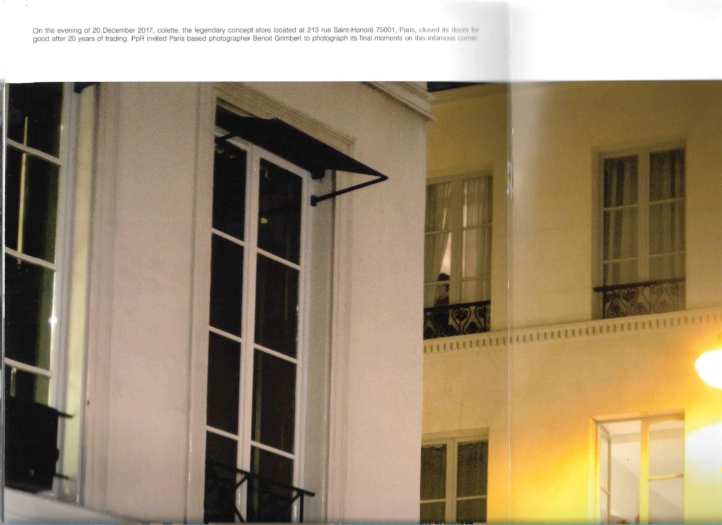 COLETTE 1997-2017 (PARIS FROM MY WINDOW) – Punto Ácido